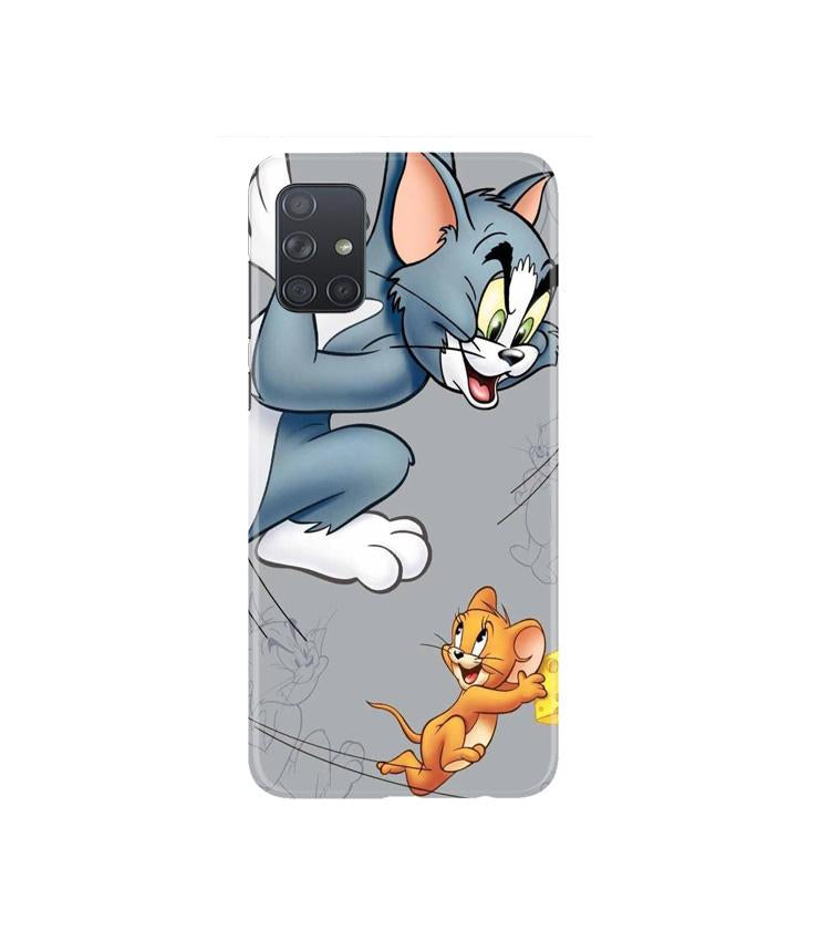 Tom n Jerry Mobile Back Case for Samsung Galaxy A71   (Design - 399)
