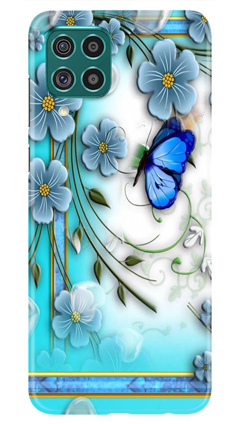 Blue Butterfly Case for Samsung Galaxy M12