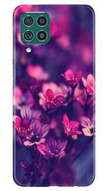 flowers Mobile Back Case for Samsung Galaxy A12 (Design - 25)
