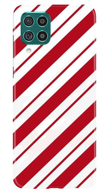 Red White Mobile Back Case for Samsung Galaxy A12 (Design - 44)