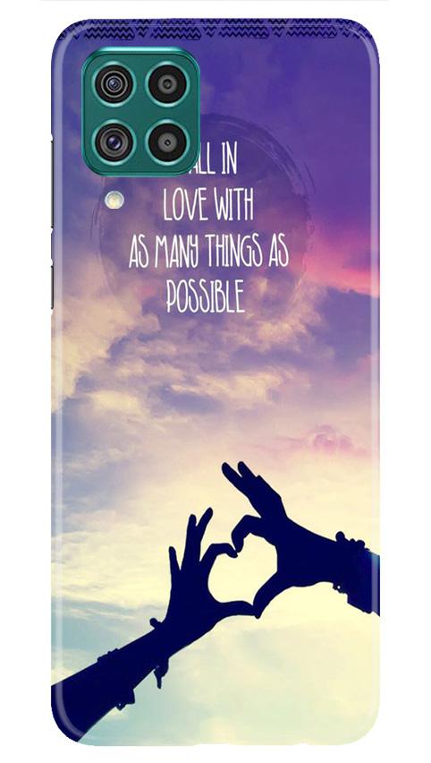 Fall in love Case for Samsung Galaxy F62