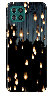 Party Bulb Mobile Back Case for Samsung Galaxy F22 (Design - 72)
