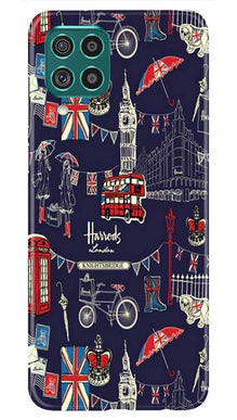 Love London Mobile Back Case for Samsung Galaxy A12 (Design - 75)