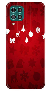 Christmas Mobile Back Case for Samsung Galaxy F22 (Design - 78)