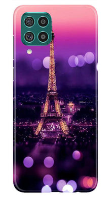 Eiffel Tower Mobile Back Case for Samsung Galaxy F22 (Design - 86)