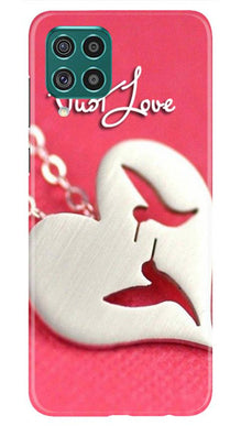 Just love Mobile Back Case for Samsung Galaxy F22 (Design - 88)