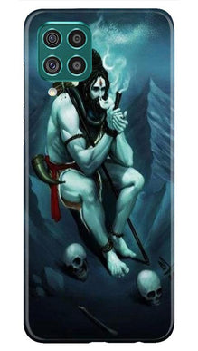 Lord Shiva Mahakal2 Mobile Back Case for Samsung Galaxy F22 (Design - 98)