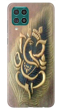 Lord Ganesha Mobile Back Case for Samsung Galaxy A12 (Design - 100)