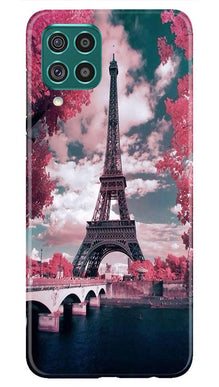 Eiffel Tower Mobile Back Case for Samsung Galaxy M12  (Design - 101)