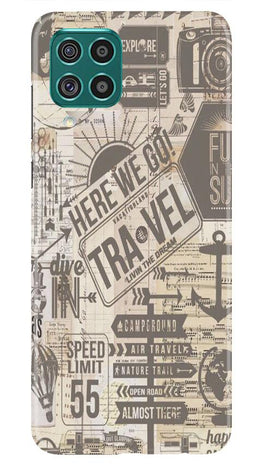 Travel Case for Samsung Galaxy M32(Design - 104)