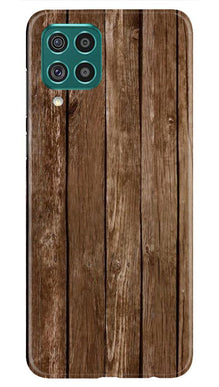 Wooden Look Mobile Back Case for Samsung Galaxy M12  (Design - 112)