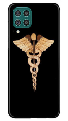 Doctor Logo Mobile Back Case for Samsung Galaxy F62  (Design - 134)