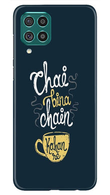 Chai Bina Chain Kahan Mobile Back Case for Samsung Galaxy M12  (Design - 144)