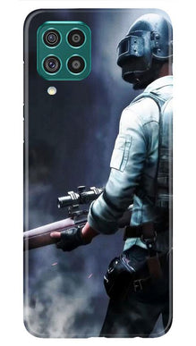 Pubg Mobile Back Case for Samsung Galaxy F62  (Design - 179)