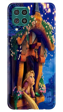 Cute Girl Mobile Back Case for Samsung Galaxy F22 (Design - 198)