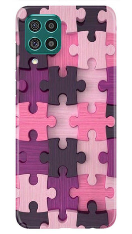 Puzzle Case for Samsung Galaxy F62 (Design - 199)