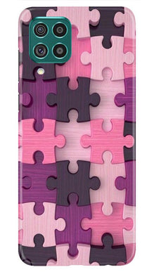 Puzzle Mobile Back Case for Samsung Galaxy A12 (Design - 199)