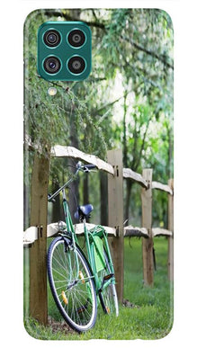 Bicycle Mobile Back Case for Samsung Galaxy F22 (Design - 208)