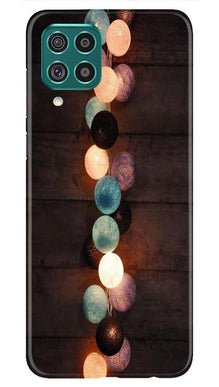 Party Lights Mobile Back Case for Samsung Galaxy F22 (Design - 209)