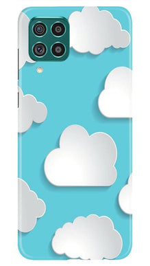 Clouds Mobile Back Case for Samsung Galaxy F22 (Design - 210)
