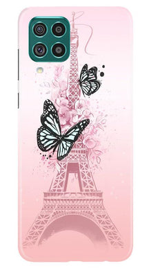 Eiffel Tower Mobile Back Case for Samsung Galaxy F22 (Design - 211)