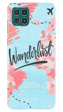 Wonderlust Travel Mobile Back Case for Samsung Galaxy F62 (Design - 223)