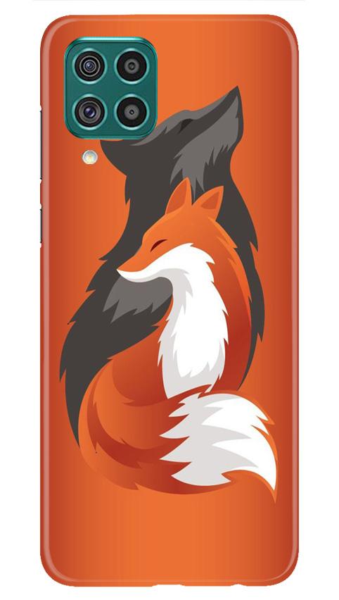 Wolf  Case for Samsung Galaxy F62 (Design No. 224)