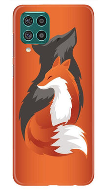 Wolf  Mobile Back Case for Samsung Galaxy F62 (Design - 224)