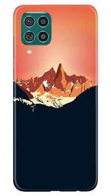 Mountains Mobile Back Case for Samsung Galaxy A12 (Design - 227)
