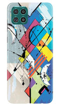 Modern Art Case for Samsung Galaxy F62 (Design No. 235)