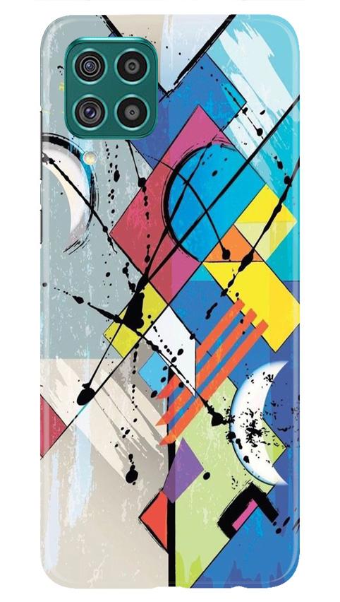 Modern Art Case for Samsung Galaxy M32 (Design No. 235)