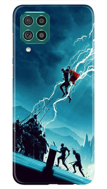 Thor Avengers Mobile Back Case for Samsung Galaxy F62 (Design - 243)