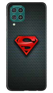 Superman Mobile Back Case for Samsung Galaxy F22 (Design - 247)