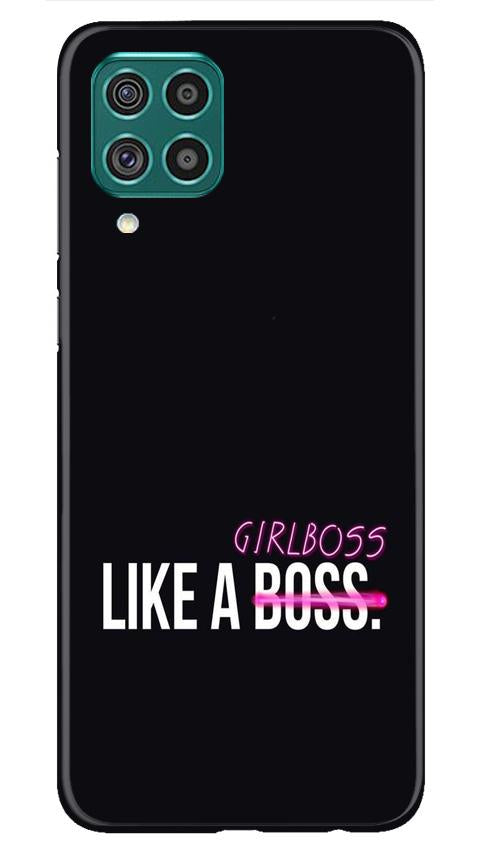 Like a Girl Boss Case for Samsung Galaxy F62 (Design No. 265)