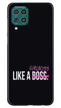 Like a Girl Boss Case for Samsung Galaxy F62 (Design No. 265)