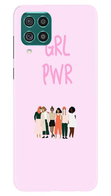 Girl Power Mobile Back Case for Samsung Galaxy F22 (Design - 267)