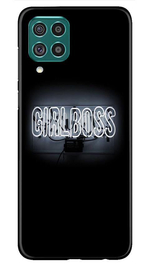 Girl Boss Black Case for Samsung Galaxy A12 (Design No. 268)