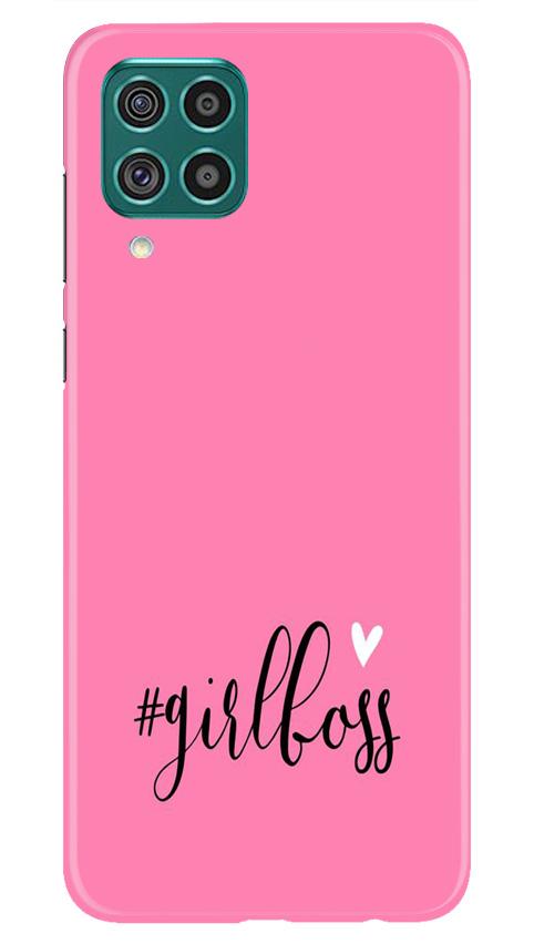 Girl Boss Pink Case for Samsung Galaxy F62 (Design No. 269)