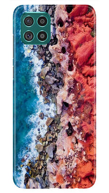 Sea Shore Mobile Back Case for Samsung Galaxy F62 (Design - 273)