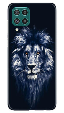 Lion Mobile Back Case for Samsung Galaxy F62 (Design - 281)