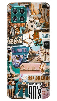 Vintage Design Mobile Back Case for Samsung Galaxy A12 (Design - 284)