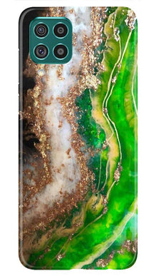 Marble Texture Mobile Back Case for Samsung Galaxy F62 (Design - 307)