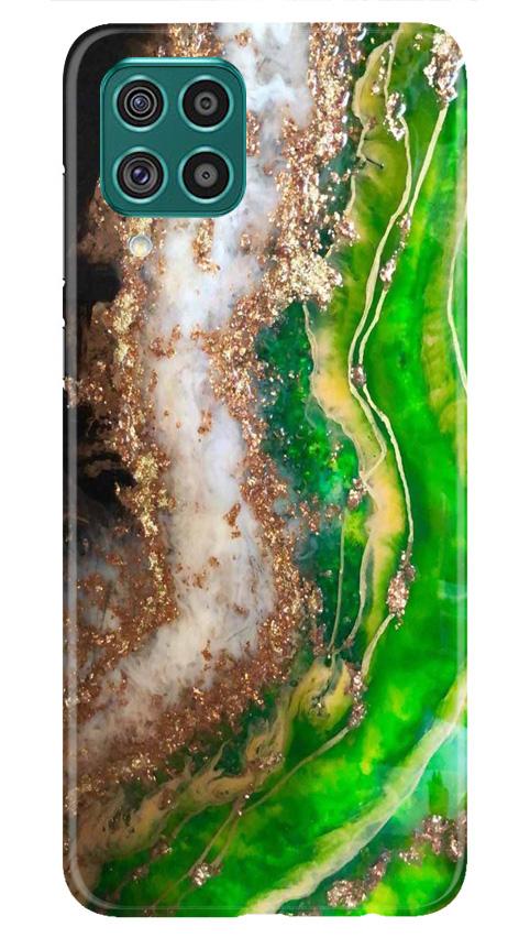Marble Texture Mobile Back Case for Samsung Galaxy A12 (Design - 307)
