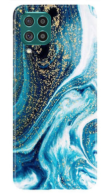 Marble Texture Mobile Back Case for Samsung Galaxy F22 (Design - 308)