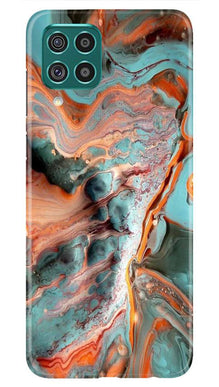 Marble Texture Mobile Back Case for Samsung Galaxy F22 (Design - 309)