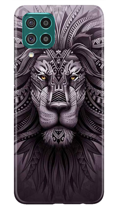 Lion Mobile Back Case for Samsung Galaxy F62 (Design - 315)
