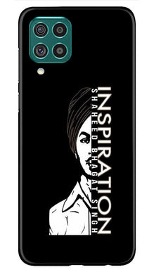 Bhagat Singh Mobile Back Case for Samsung Galaxy M12 (Design - 329)