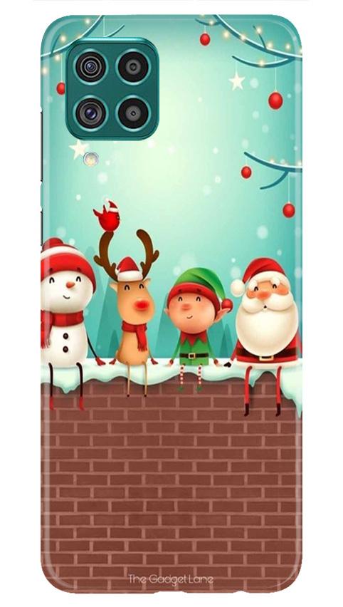 Santa Claus Mobile Back Case for Samsung Galaxy M32 (Design - 334)