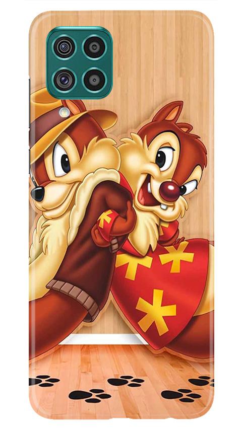 Chip n Dale Mobile Back Case for Samsung Galaxy F22 (Design - 335)