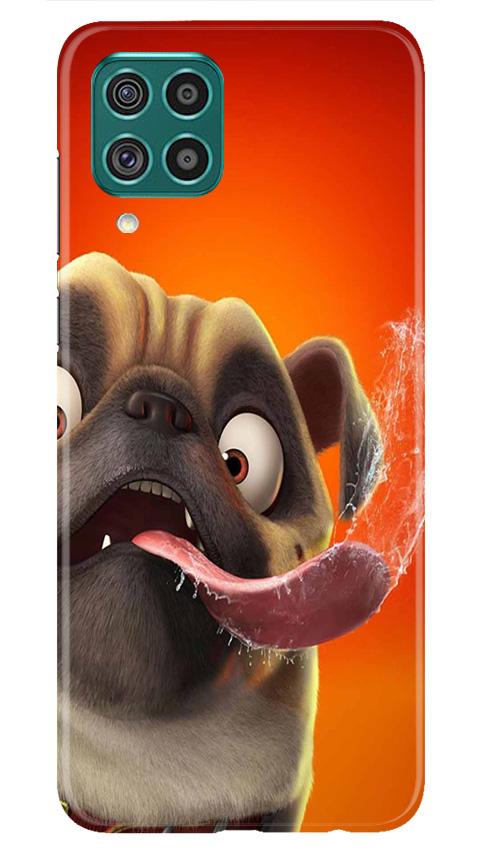 Dog Mobile Back Case for Samsung Galaxy F62 (Design - 343)
